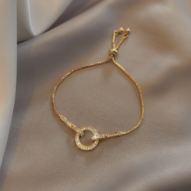 大气时尚手链女微镶锆石