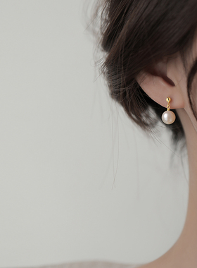 Loga.Py 小众时尚设计感珍珠耳钉女2024年新款法式耳环耳坠夏耳饰