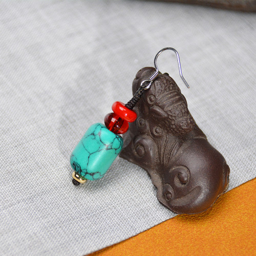 直播单边耳坠藏式耳环男女通用