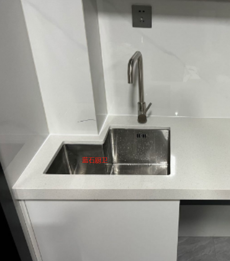 异形拐角厨房阳台手工水槽定制