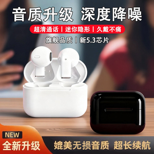无线运动蓝牙耳机入耳式电竞通话降噪耳机不漏音超长续航久戴不痛