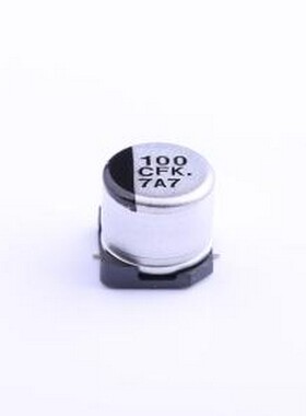 EEEFK1C101P 贴片型铝电解电容 100uF ±20% 16V SMD,D6.3xL5.8mm