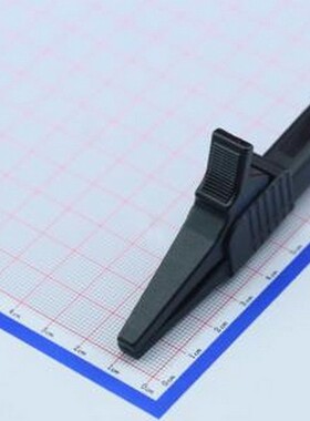 27.262.2 香蕉头/鳄鱼夹 鳄鱼夹 黑色