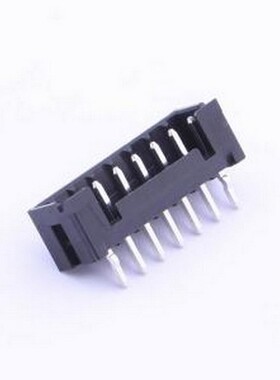 DF3A-7P-2DSA 线对板针座 间距:2mm 1x7P 黑色 插件,P=2mm