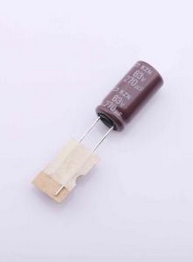 EKZN630ETD271MJ20S 直插铝电解电容 270uF ±20% 63V 插件,D10xL