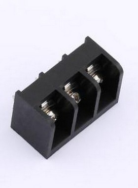 MXHB9500-9.5-03P-BK01-Cu-S-A 栅栏式接线端子 9.5mm 1x3P 直针