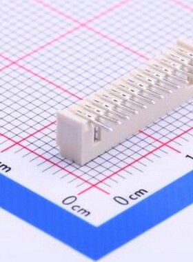 W-1251R13P-0200 线对板针座 间距:1.25mm 1x13P 弯插,P=1.25mm