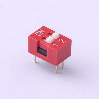 DSWB02LHGET 拨码开关 拨码开关,平拨开关,DSWB02LHGET 插件