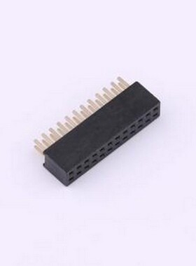 FH1.27-01-12PZS 排母 1.27FH H4.3 2x12Pin 180度W3.0 U型 PC2.4