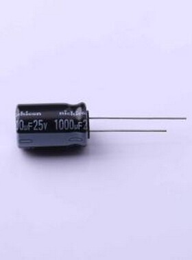 UHE1E102MHD6 直插铝电解电容 1000uF ±20% 25V 插件,D12.5xL20m