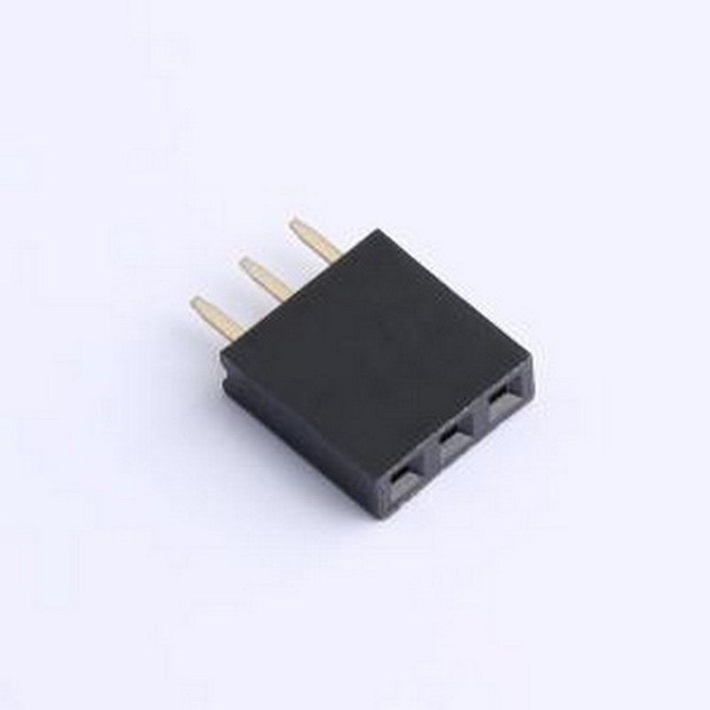 CSHA101-0302A001A1AA 排母 1x3P 间距:2.54mm 直插 插件,P=2.54m