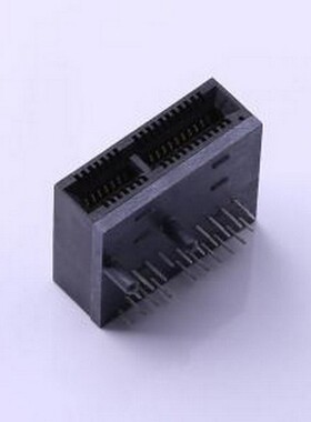 3091-10100T PCI/PCIe连接器 3091-10100T 黑色 弯插,P=1mm