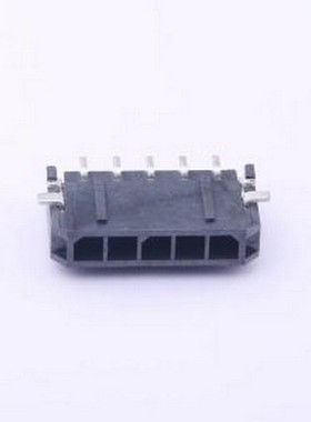 X3025WRS-05D-LPSW 线对板针座 1x5P 间距:3mm 卧贴 SMD,P=3mm,卧