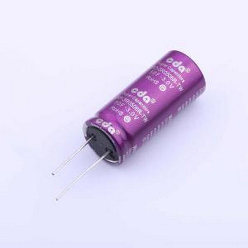 CXP-3R0506R-TW 3.0V50F 超级电容器 50F10%~+30% 3V 插件,P=7.