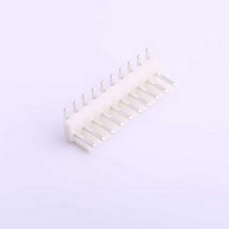HX39601-10WAP 线对板针座 1x10P 间距:3.96mm 弯插 系列:VH 弯插