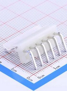 W-3961R06P-0000 线对板针座 系列:CH 间距:3.96mm 1x6P 弯插,P=3