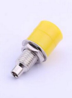 24.247.3 香蕉头/鳄鱼夹 接线柱 黄色