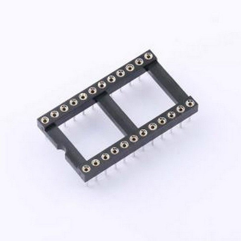 IC254R-22-24-73 IC/晶体管插座 IC针座 间距2.54mm P数:24P 圆孔,电子元器件市场,连接器,淘宝优惠券,粉丝福利购,淘宝优惠卷