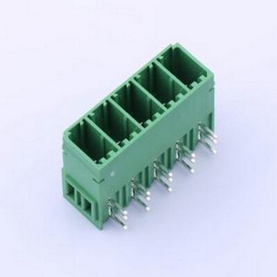 JL5EDGRHC-76205G01 插拔式接线端子 7.62mm 1x5P 排数:1 每排P数