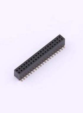 BX-PM1.27-2-19PU-W 排母 1.27FH H4.3 2x19Pin SMT U型PC4.8 PB4