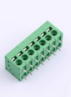 MX205R-5.0-07P-GN01-Cu-A 弹簧式接线端子 1x7P 5mm 每排P数:7