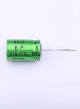 UES1V471MHM 直插铝电解电容 470uF ±20% 35V 插件,D16xL25mm