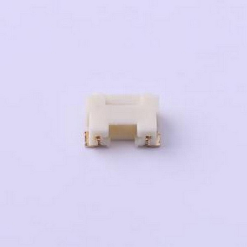A1253WRA-S-02PD01 线对板针座 1x2P 间距:1.25mm 卧贴 SMD,P=1.2