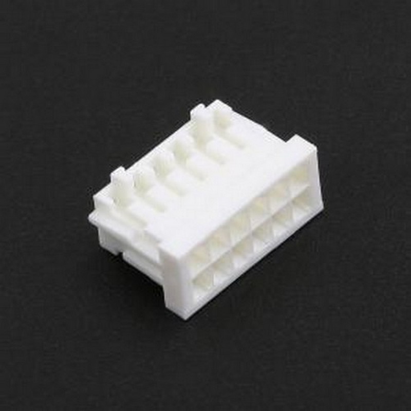 HC-XHD-2*6Y-05 胶壳(线对板/线对线) 2x6P 2.5mm P=2.5mm