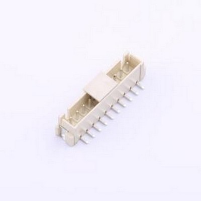 WAFER-254L-10P 线对板针座 1x10P 间距:2.5mm 立贴 SMD,P=2.5mm