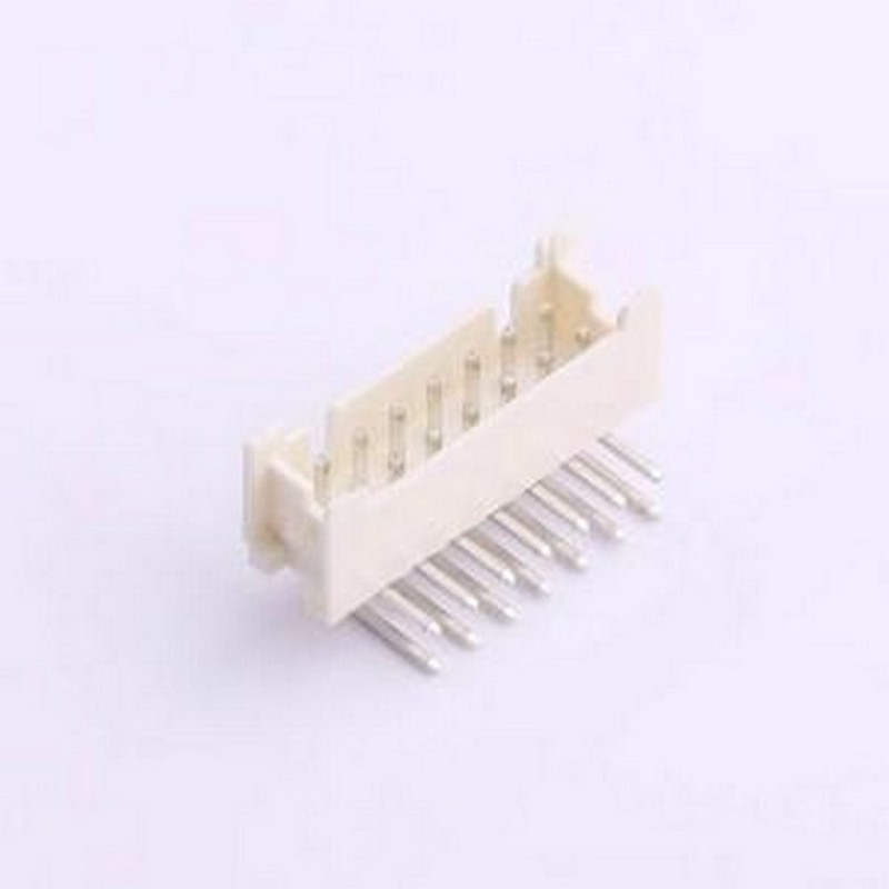HX20017-14WAP WH 线对板针座 2x7P 间距:2mm 弯插 白色 弯插,P=2