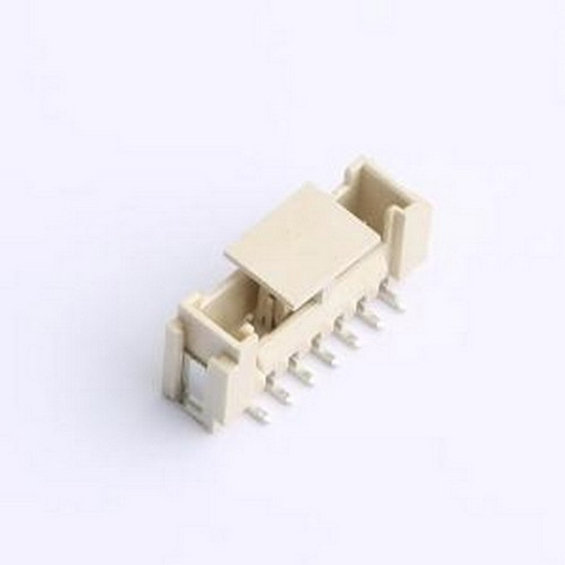 BX-HY2.0-7PLT 线对板针座 1x7P 间距:2mm 立贴 系列:HY SMD,P=2m