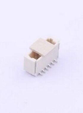 AFC10-S06PCA-00 线对板针座 1x6P 间距:1mm 立贴 系列:SH SMD,P=