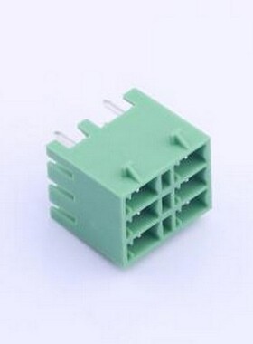 KF2EDGKVG-3.81-2*3P 插拔式接线端子 3.81mm 2x3P 排数:2 每排P