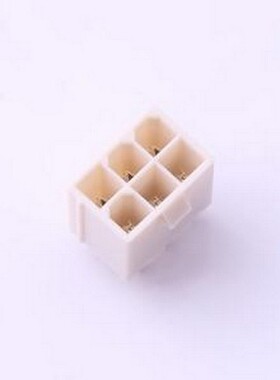 39288060 线对板针座 2x3P 间距:4.2mm 直插 插件,P=4.2mm