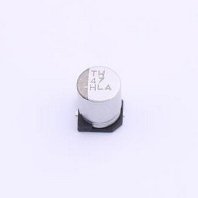 EMLA500ARA470MF80G 贴片型铝电解电容 47uF ±20% 50V SMD,D6.3x