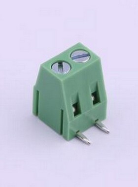 XY128R-A-5.0-2P 螺钉式接线端子 1x2P 5mm 弯插 排数:1 每排P数: