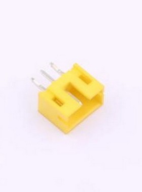 HC-PH-3A-Y-K-10 线对板针座 1x3P 间距:2mm 直插 系列:PH 黄色