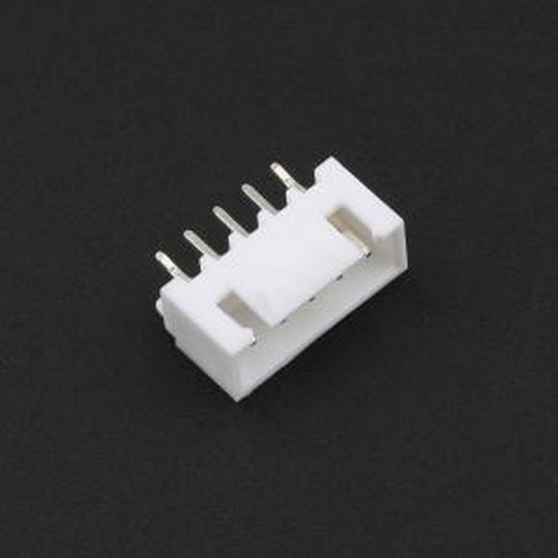 TJC3D-5AS 线对板针座 1x5P 间距:2.5mm 直插 插件,P=2.5mm