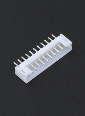 XD-PH-11A-G 线对板针座 1x11P 间距:2mm 直插 系列:PH 白色 插件