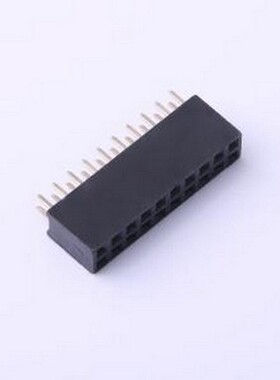 DW254R-22-20-85 排母 间距:2.54mm 2x10P 直插 插件,P=2.54mm