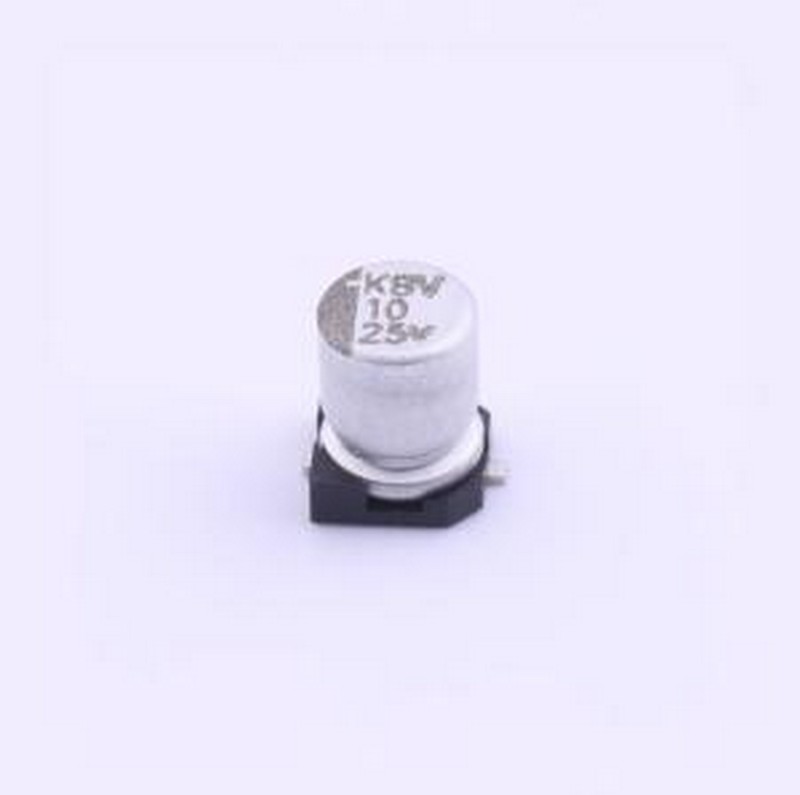 MVK25V10M4*5 4.0TP 贴片型铝电解电容 10uF ±20% 25V SMD,D4xL5