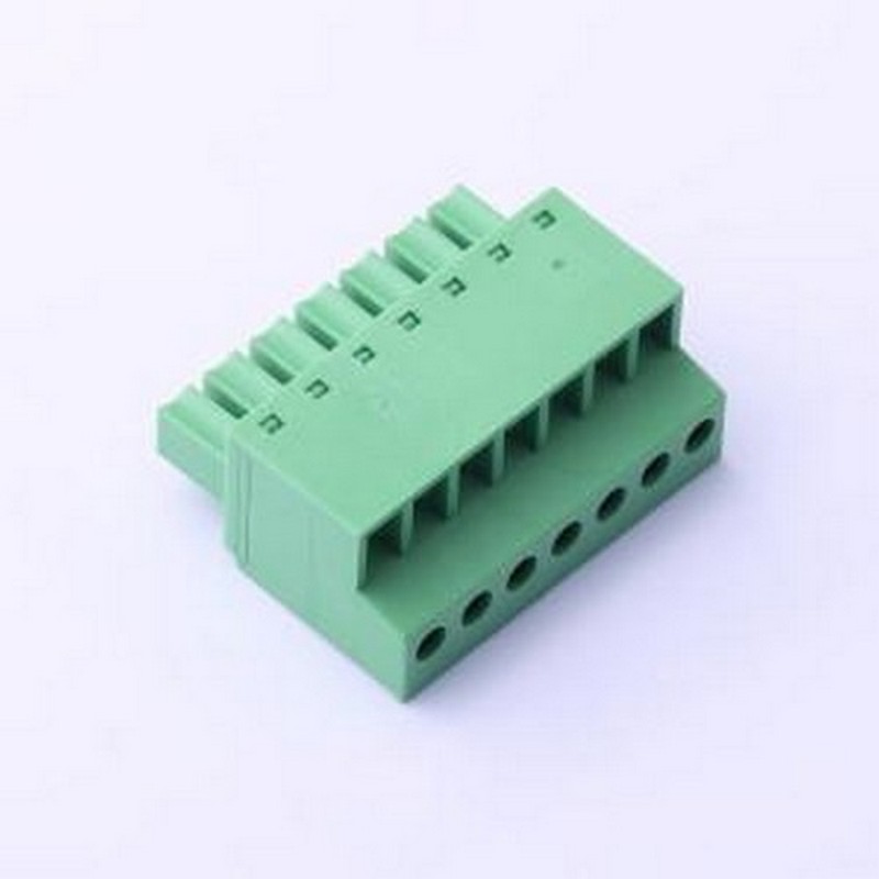 JL15EDGKC-38107G01 插拔式接线端子 1x7P 3.81mm 排数:1 每排P数