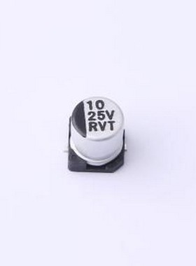 RVT10UF25V67RV0020 贴片型铝电解电容 10uF ±20% 25V SMD,D5xL5