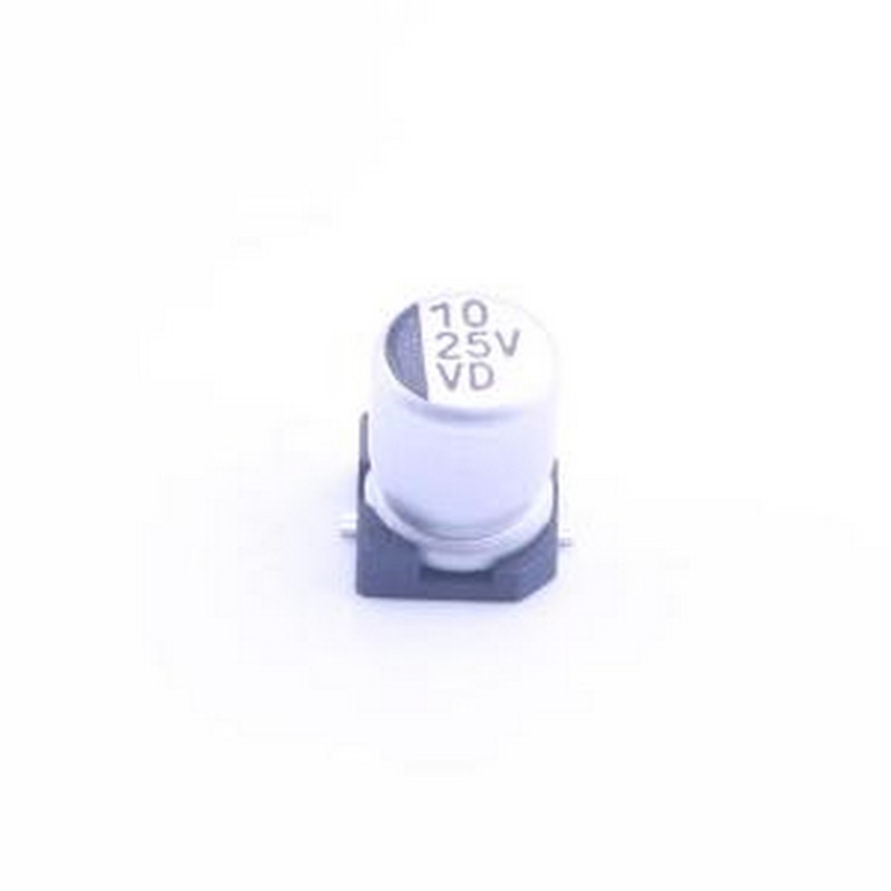 VD1E100MB054000CE0 贴片型铝电解电容 10uF ±20% 25V SMD,D4xL5