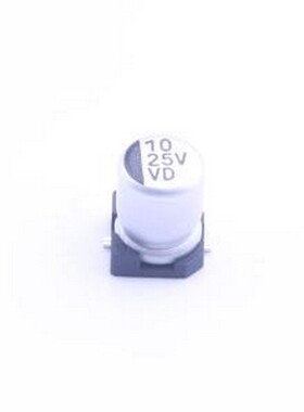 VD1E100MB054000CE0 贴片型铝电解电容 10uF ±20% 25V SMD,D4xL5