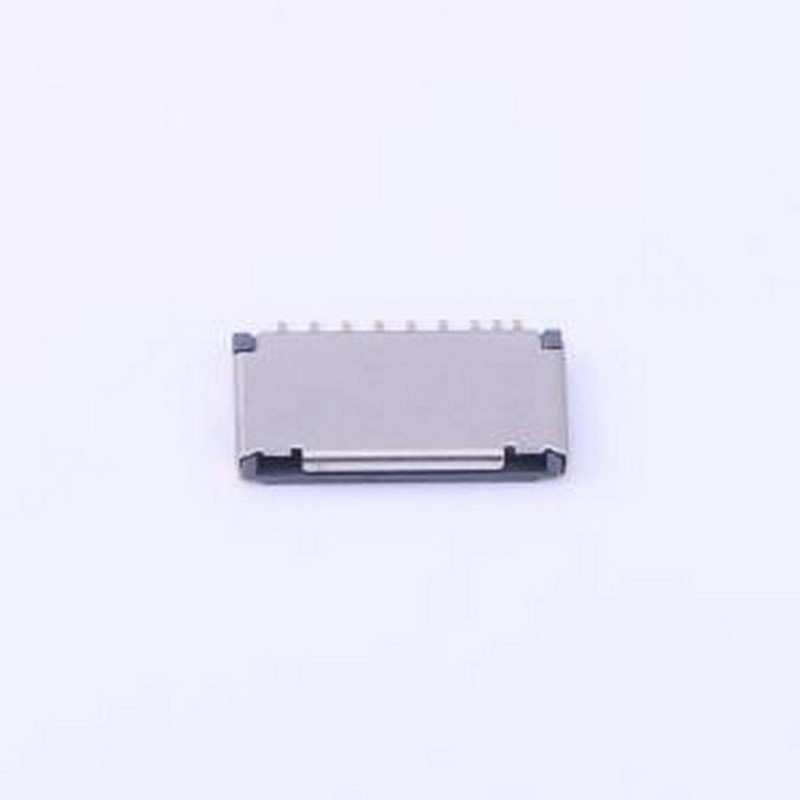 TF-018 SD卡/存储卡连接器 拔插式 MicroSD卡(TF卡) 卡座 SMD