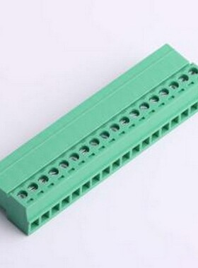 MX15EDGRK-3.81-18P-GN01-Cu-Y-A 插拔式接线端子 1x18P 3.81mm