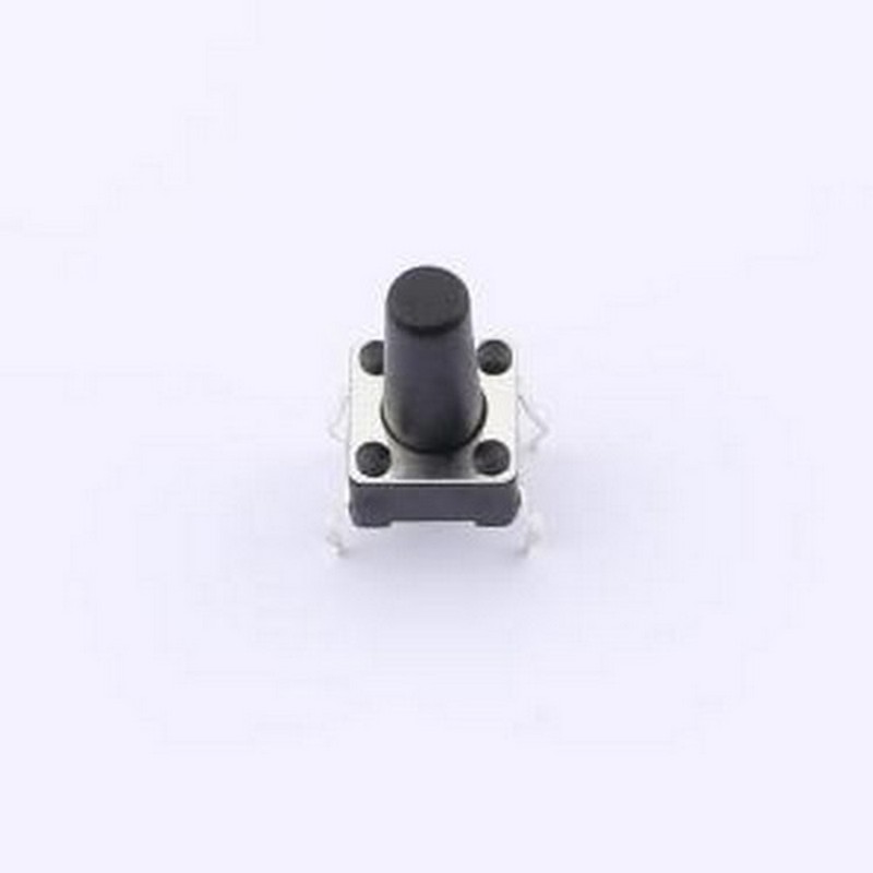 HX TS6611CJ 160gf BXG 022 轻触开关 四脚插件立式 6*6*11mm 不