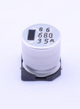 35CE680AX+D 贴片型铝电解电容 680uF ±20% 35V SMD,D12.5xL13.5