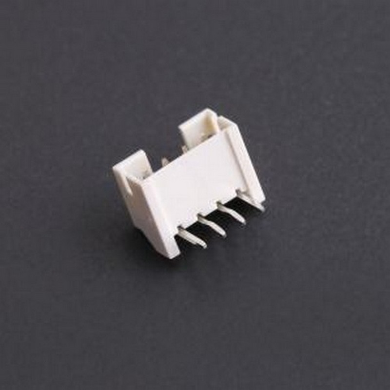 HC-PH-4AWD-PF-K-10 线对板针座 1x4P 间距:2mm 弯插 系列:PH 弯